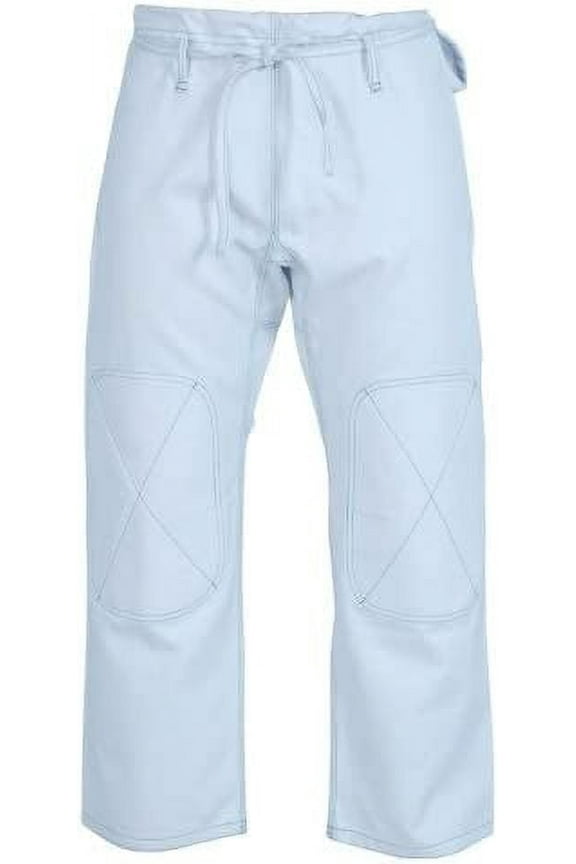 Brazilian Jiu Jitsu BJJ Pants White Cotton Heavy Size