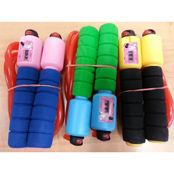 Woldorf USA New Vinyl Skipping Rope with Counter