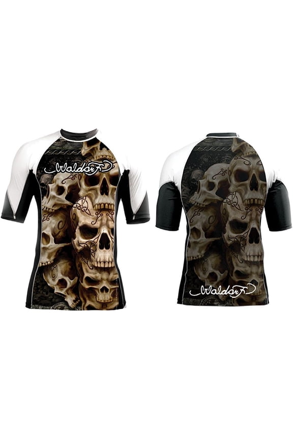 Rashguard with Sumblimation Size M Sparring Fitness Rash Guards Sports Wear Grappling, Kickboxing Rash Guards, Fighting, Muay Thai Training Rash Guards Black