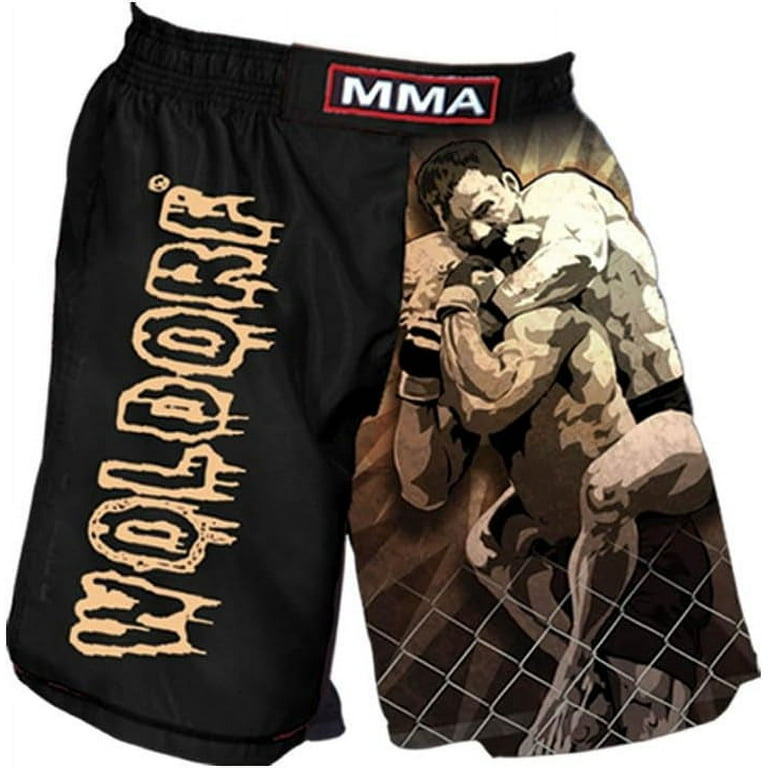 Woldorf USA Sublimation, MMA Shorts Grappler Design Martial Arts