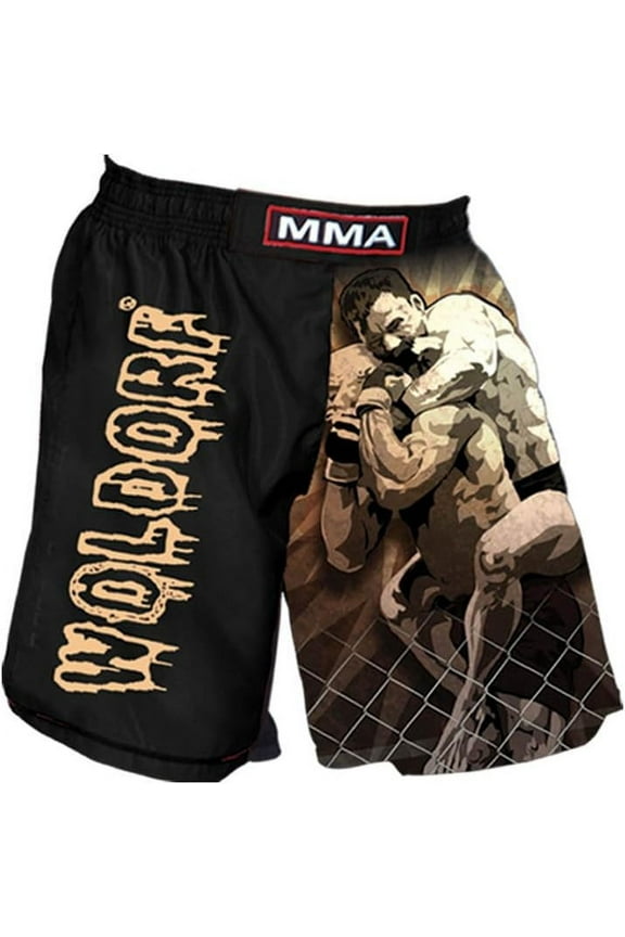 Sublimation, MMA Shorts Grappler Design Martial Arts, Sparring Fitness Gym Equipment Grappling Shorts, Kickboxing Shorts, Fighting Shorts