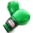 thumbnail image 1 of Woldorf USA Water Resistant Nylon Boxing Gloves Kickboxing Muay Thai Punching Bag Gloves Vinyl Green - Durable Boxing Gloves - Multi-Layered Foam Padding Offers Unbeatable Men Women Fight Gloves 16oz, 1 of 7