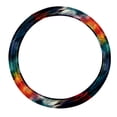 thumbnail image 1 of Wolf 14.5 Inch Printing PVC Leather Car Wheel Covers Steering Wheel Cover Auto Accessories, 1 of 6