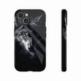 thumbnail image 1 of Wolf Art Phone Case Edgy Mysterious Design For Men Women Who Love Wild Style Compatible with iPhone 11/12/13/14/15/16 (Pro Max/Plus), 1 of 9