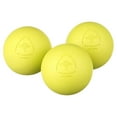 thumbnail image 1 of Wolf Optic Yellow Lacrosse Balls – PLL Official, NOCSAE/SEI Certified, 3 Pack, 1 of 8