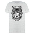 thumbnail image 1 of Wolf Aviator T-Shirt Men -Image by Shutterstock, Male 3X-Large, 1 of 2