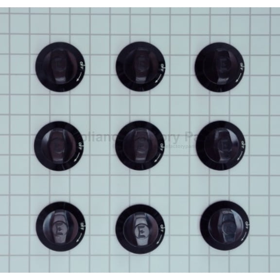 Wolf BLACK KNOB KIT BBQ SVCE 800698