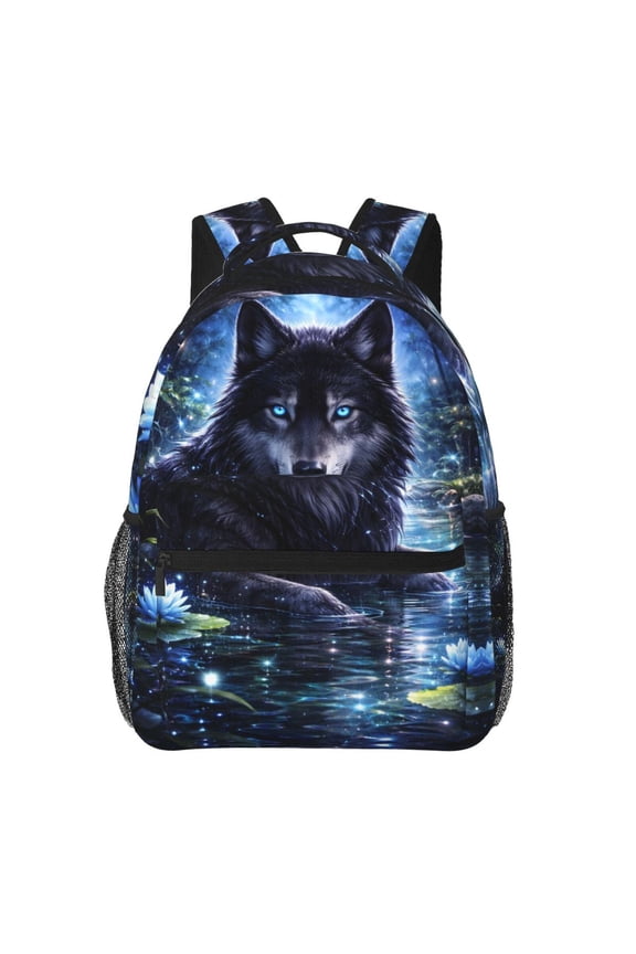 Wolf Backpack Lightweight Travel Bag for Men and Women