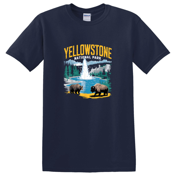 Wolf Bison Bear T-shirt