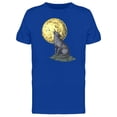 thumbnail image 1 of Wolf By The Moon Sketch Tee Men's -Image by Shutterstock, 1 of 1