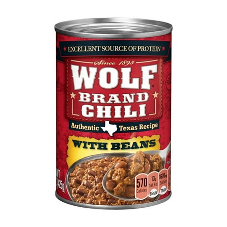 Wolf Chili with Beans (Pack of 20)