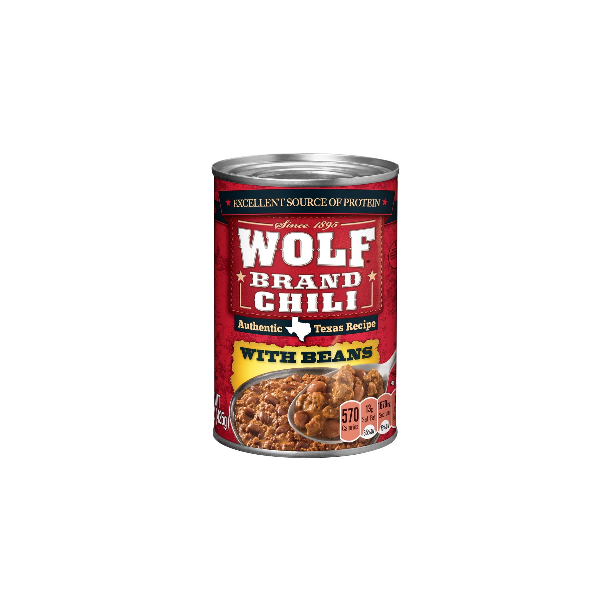 Wolf Chili with Beans (Pack of 32)