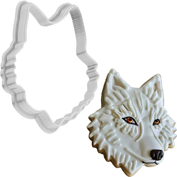 Wolf Cookie Cutter 4 Inch Made in USA by WONDERTORY