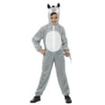 thumbnail image 1 of Wolf Costume Kids Grey Childrens Animal Small Unisex Fancy Dress Party Book Week Halloween, 1 of 3