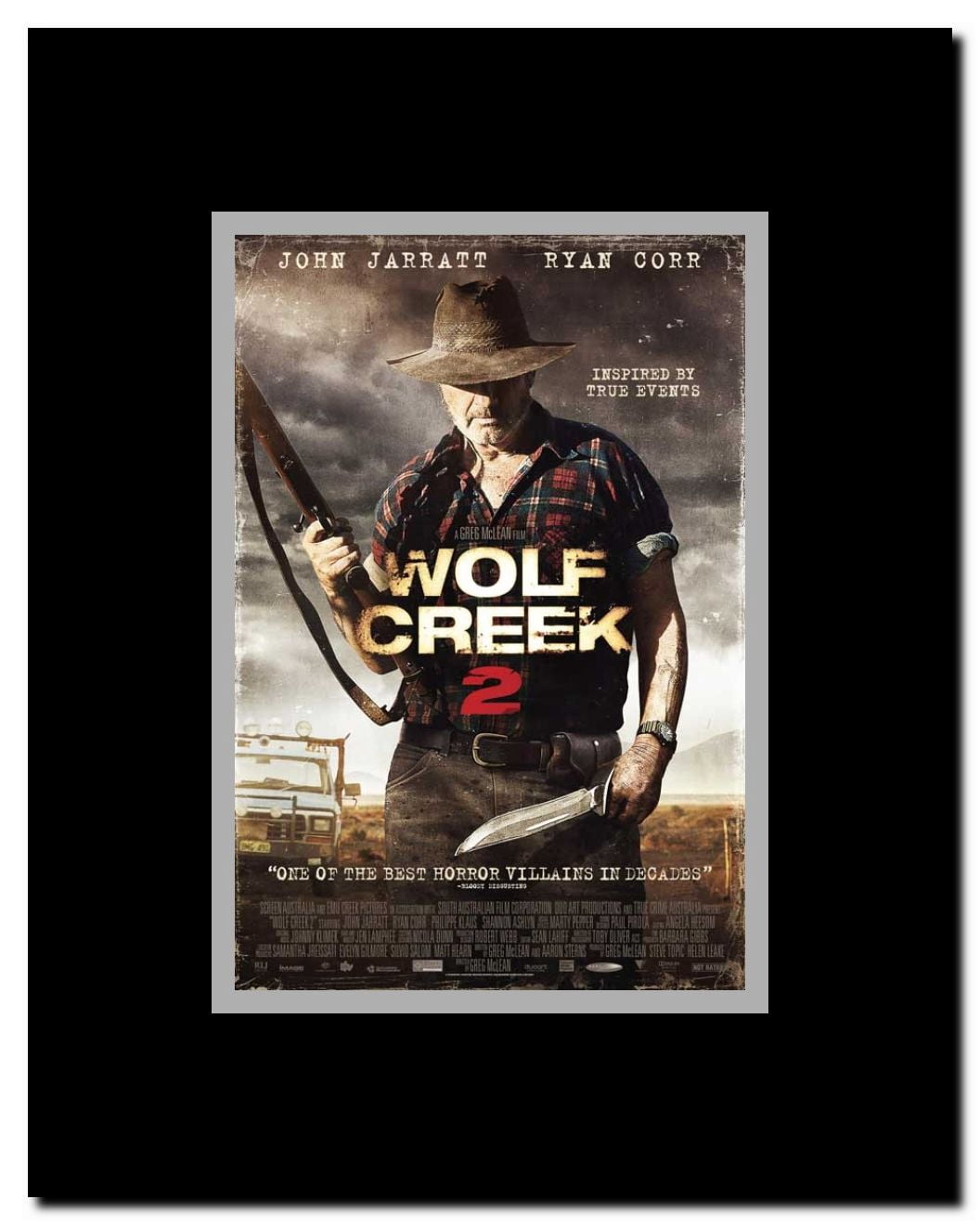 Wolf Creek 2 Framed Movie Poster