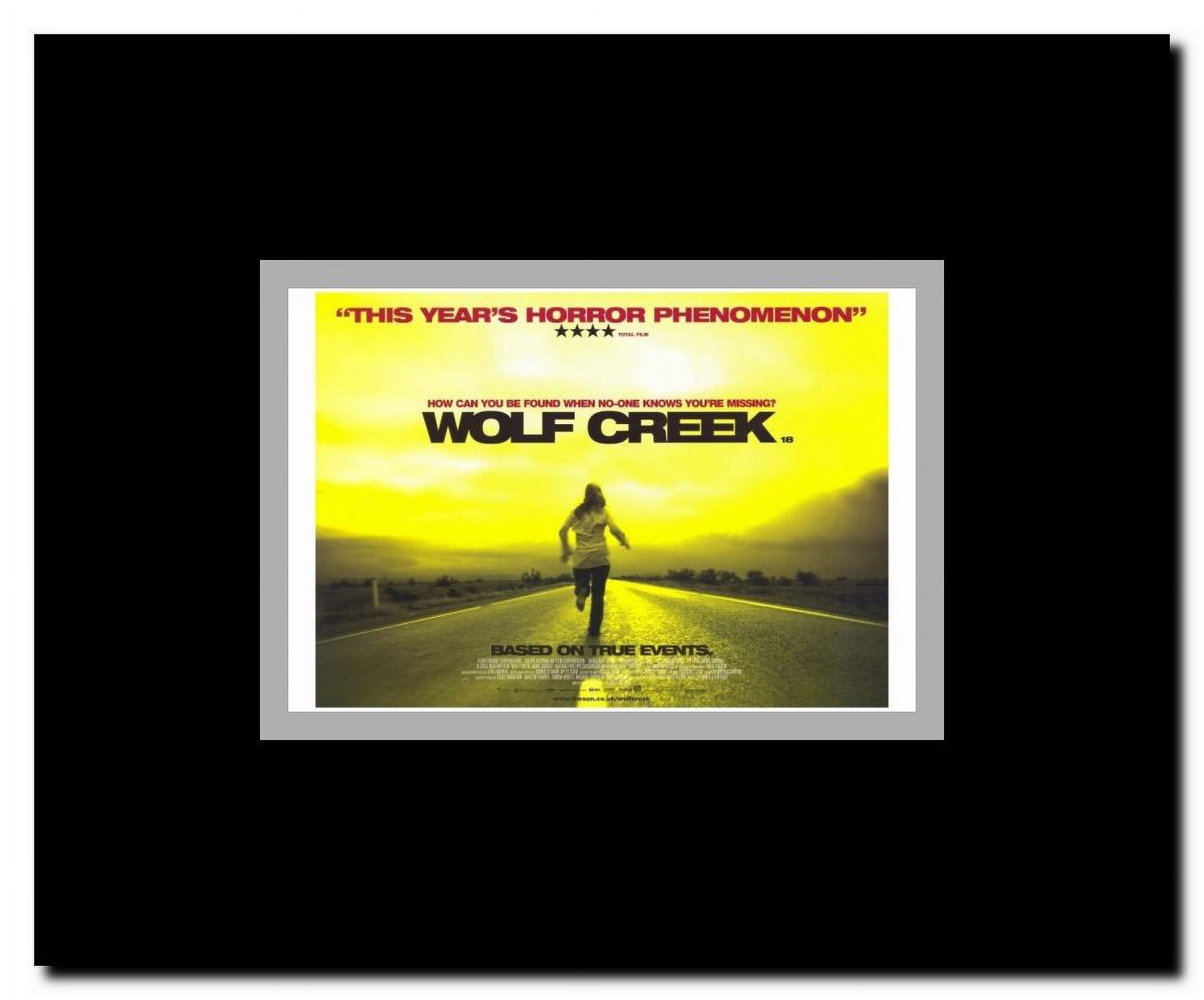 Wolf Creek Framed Movie Poster