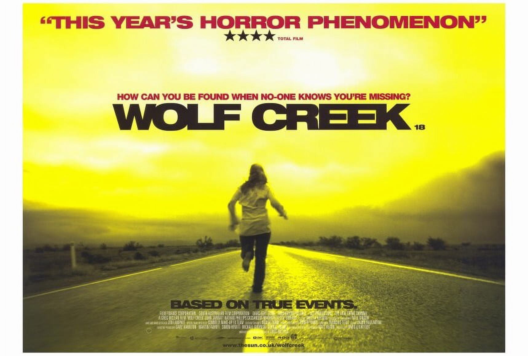 Wolf Creek movie POSTER (Style B) (11" x 17") (2005)