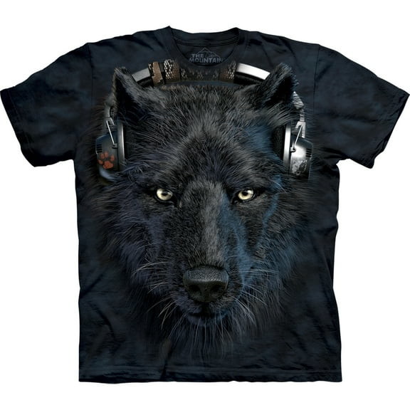 Wolf DJ Night T-Shirt - Small
