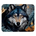 thumbnail image 1 of Wolf Desk Pad Mousepad, Square 8.3x9.8 Inch Non-Slip Rubber Bottom Printed Desk Mat, Suitable for Office and Gaming, 1 of 6