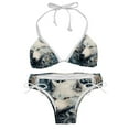 thumbnail image 1 of Wolf Detachable Sponge Adjustable Strap Bikini Set Two-Pack - Ideal for Beach, Pool, Vacation, 1 of 6