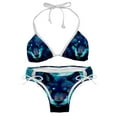 thumbnail image 1 of Wolf Detachable Sponge Adjustable Strap Bikini Set - Two-Pack for Versatile Swim Suit Looks, 1 of 6