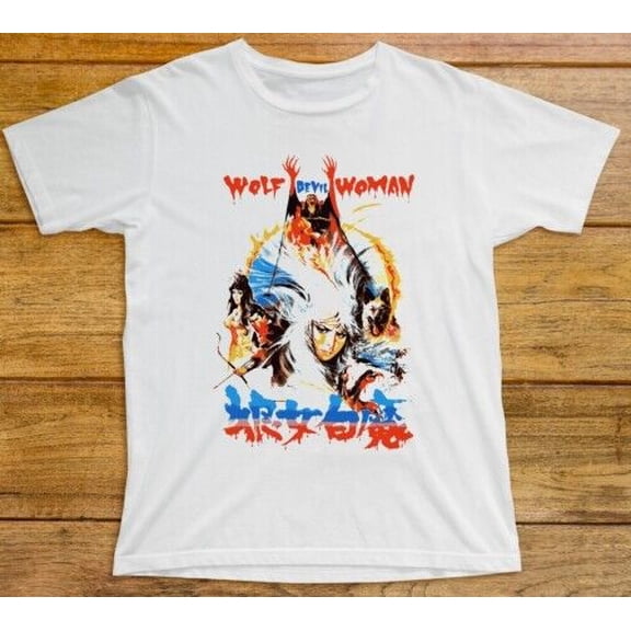 Wolf Devil Woman T Shirt 933 Film Fantasy Horror Taiwan Ninja Martial Arts Wuxia