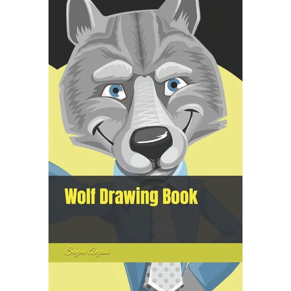 Wolf Drawing Book (Paperback)
