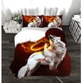 thumbnail image 1 of Wolf Duvet Cover Set,Bedding Set for Kids and Adult, Home Decor,Twin Size, 1 of 4