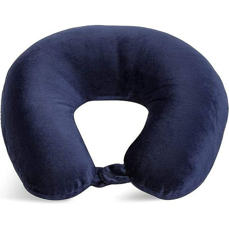 Wolf Essentials Adult Cozy Soft Microfiber Neck Pillow Compact