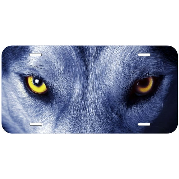 Wolf Eyes TAG01 Novelty Car Auto License Plate