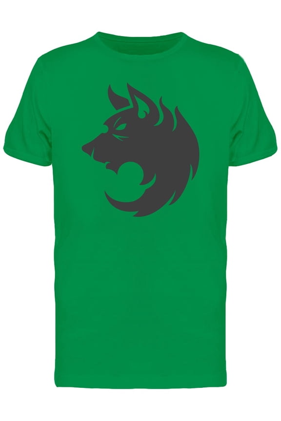 Wolf Face Silhouette Tee Men's -Image by Shutterstock