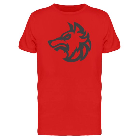 Wolf Face T-Shirt Men -Image by Shutterstock, Male Large