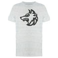 thumbnail image 1 of Wolf Face T-Shirt Men -Image by Shutterstock, Male Medium, 1 of 2