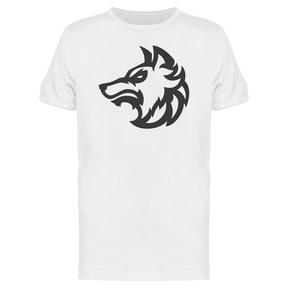 Wolf Face T-Shirt Men -Image by Shutterstock, Male Medium
