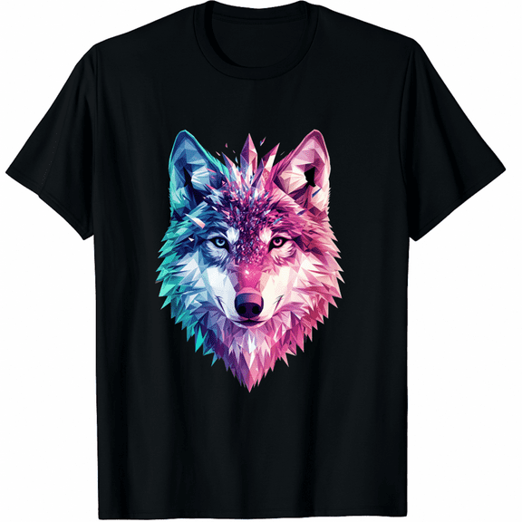 Wolf Fantasy Graphic T-Shirt for Men Women