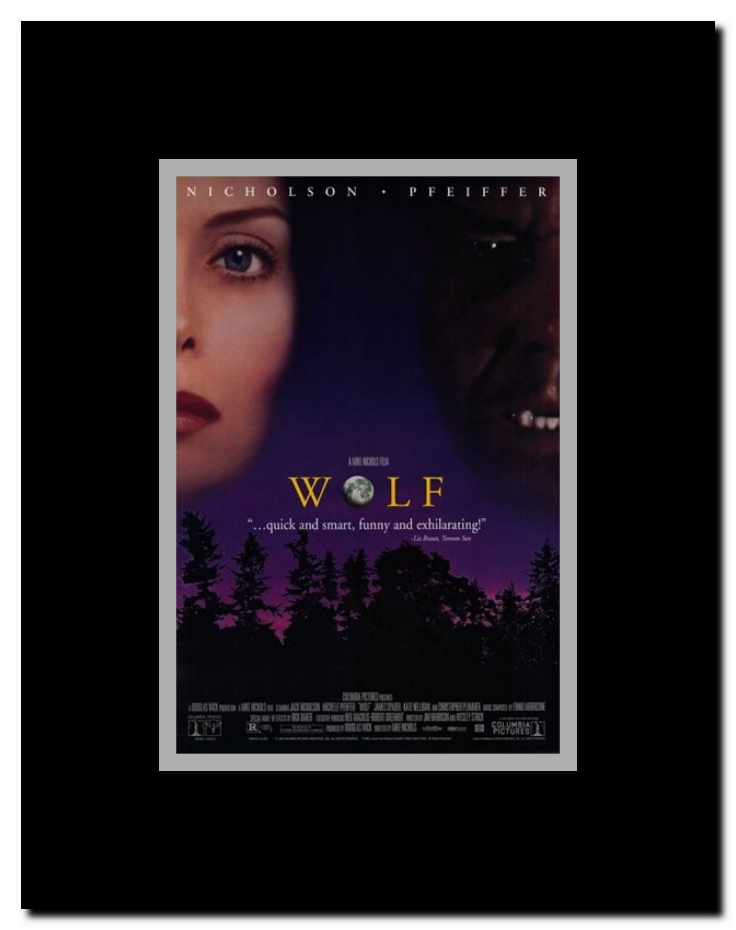 Wolf Framed Movie Poster