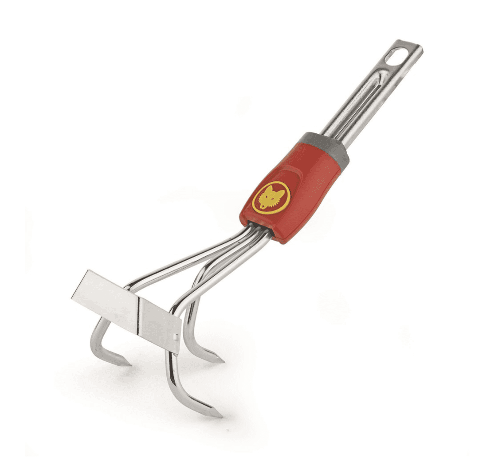 Guanti Da Giardinaggio Universali Wolf-Garten GH-U 8 - Colore Rosso/Grigio, Traspiranti E Resistenti