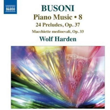 Wolf Harden - Piano Music 8 - Music & Performance - CD