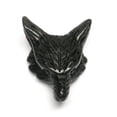 thumbnail image 1 of Wolf Head Pendant Natural Crystal Healing Quartz Stone Carved DIY Necklace Decor, 1 of 9