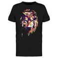 thumbnail image 1 of Wolf Head Pop Art T-Shirt Men -Image by Shutterstock, Male 3X-Large, 1 of 2