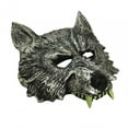 thumbnail image 1 of Wolf Holloween Werewolf Horror Wolfs for Night Clubs Party Supplies Argent, 1 of 9