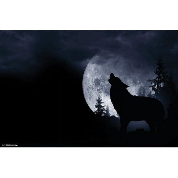 Wolf - Howl Wall Poster, 22.375" x 34"