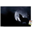 thumbnail image 1 of Wolf - Howl Wall Poster with Push Pins, 22.375" x 34", 1 of 3