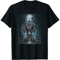thumbnail image 1 of Wolf Howling Werewolf Ripping Off Meme T-Shirt, 1 of 7