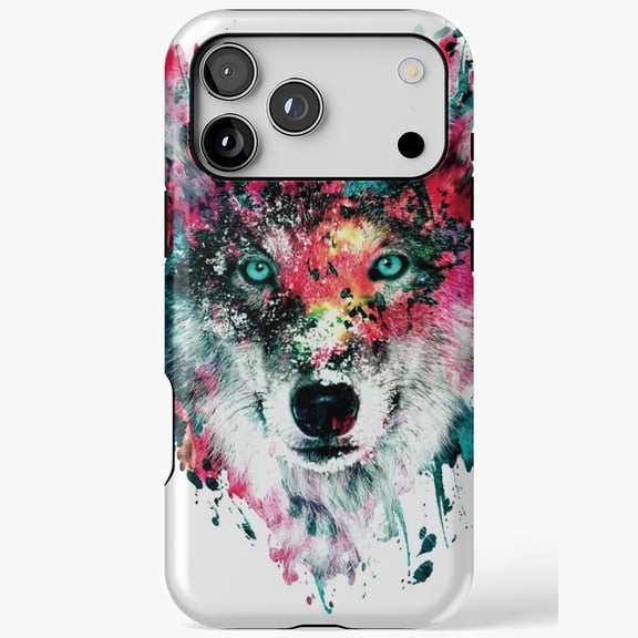 Wolf II Wild Animal Howling Pack Wilderness Full Moon Case for iPhone 11 12 13 14 15 16 17 Pro Max