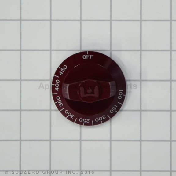 Wolf KNOB RED GRDL THERMO SVCE 815519