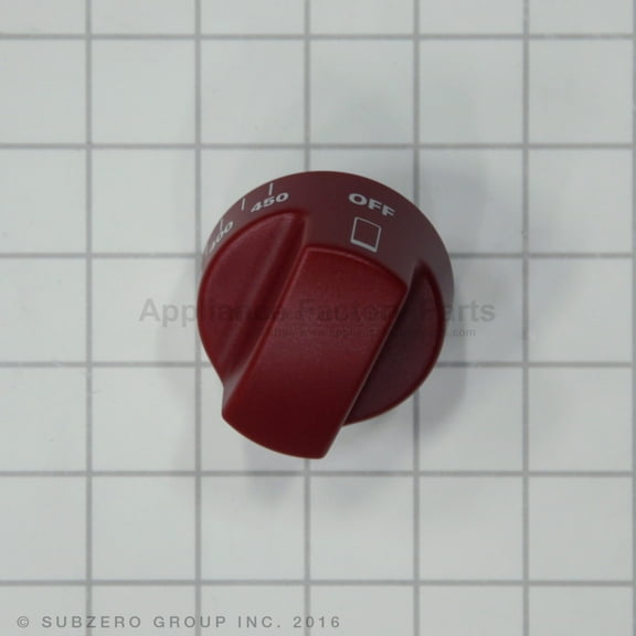 Wolf KNOB RED GRIDDLE SVCE 822275
