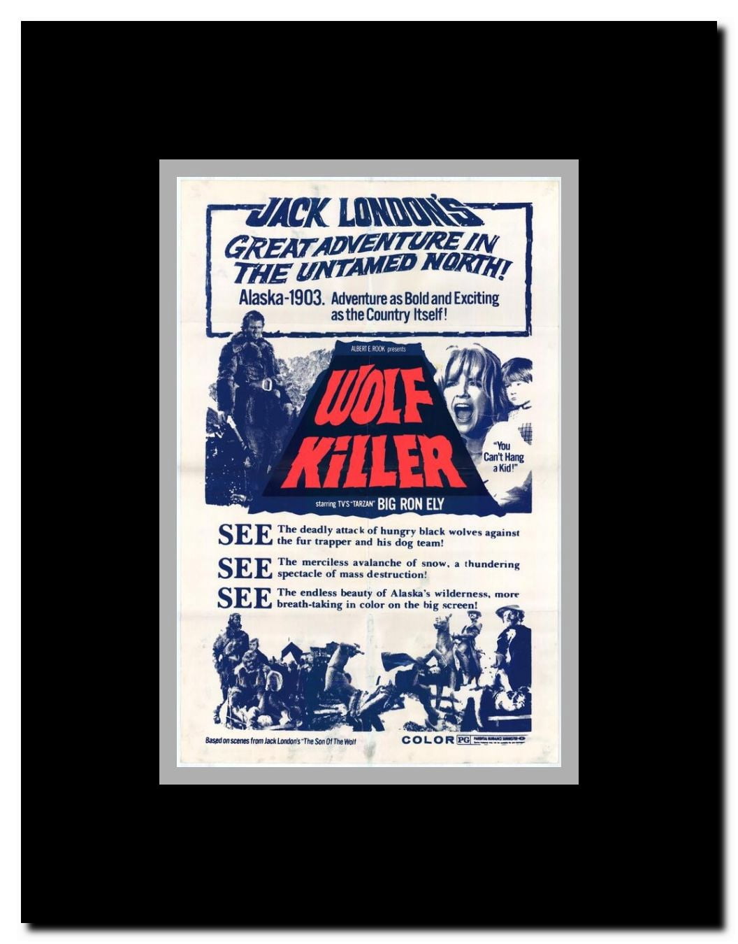 Wolf Killer Framed Movie Poster
