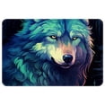 thumbnail image 1 of Wolf Kitchen Rug Outdoor Carpet Door Mat Polyester Non-Slip Machine Washable, 1 of 6