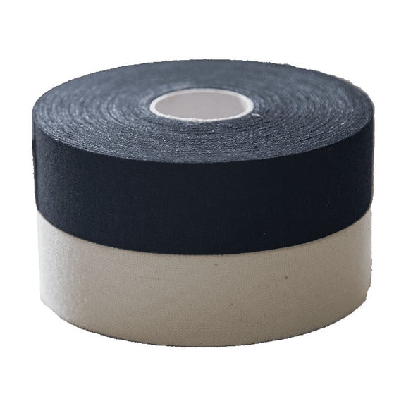 Wolf Lacrosse Grip Tape White/Black – High-Quality, Water Resistant, Stamped Adhesive Wrap, 2 Count, High-Performance Grip Tape for Lacrosse & Hockey Sticks